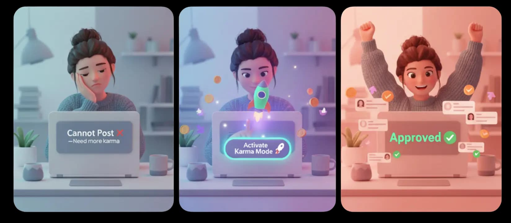 Meet Karma Mode - your shortcut to Reddit credibility